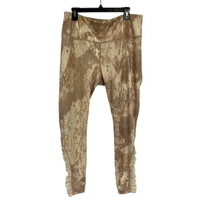 CALIA by Carrie Underwood‎ High Waist Ruched Legging Marbleized Size XL